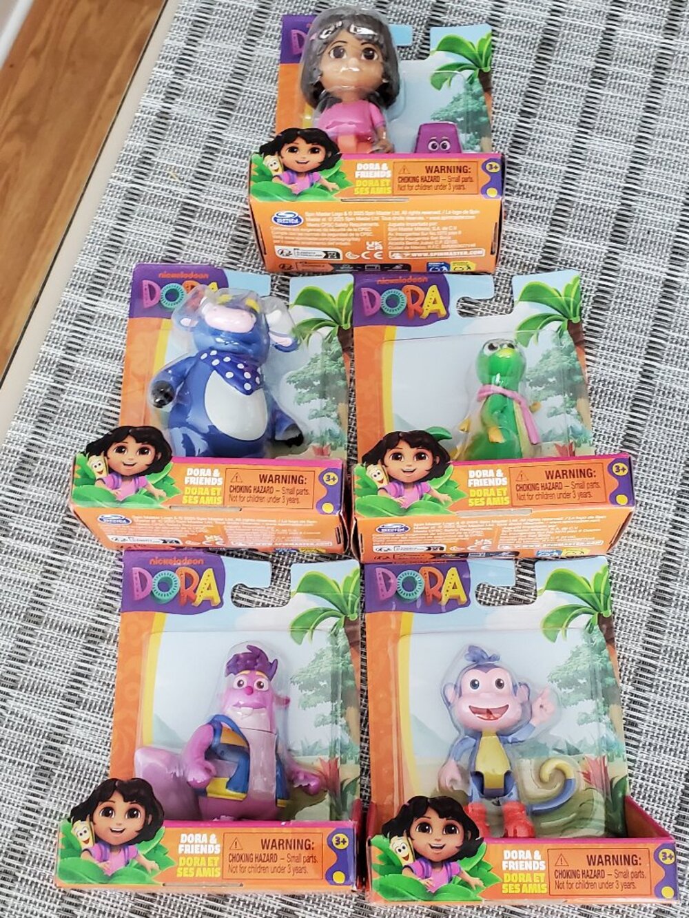 DORA and Friends Figures -Set of 5  New In Boxes HTF!